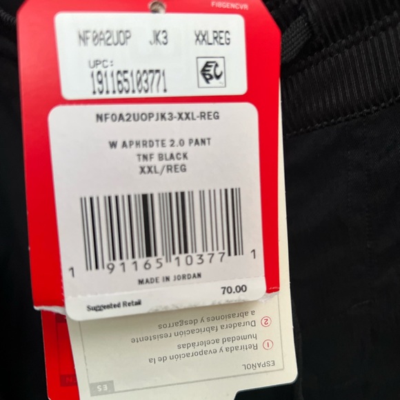 The North Face athletic pants XXL NWT - Picture 3 of 9